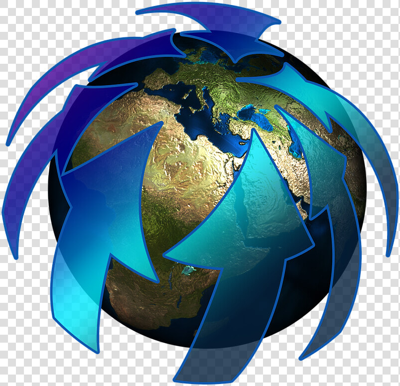 Migration Of The Peoples  Escape  Refugees  Globe   Human Migration  HD Png DownloadTransparent PNG