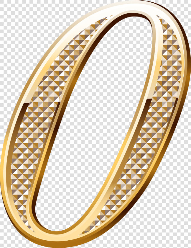 Transparent Wedding Rings Clip Art   Number Zero Gold Png  Png DownloadTransparent PNG