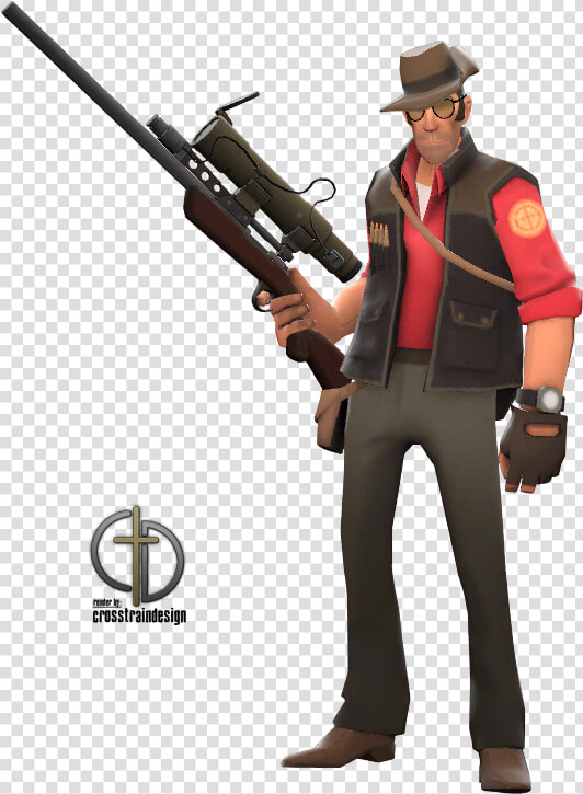 Team Fortress 2 Sniper  HD Png DownloadTransparent PNG