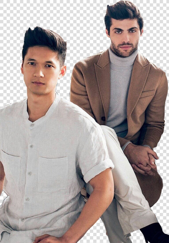  shadowhunters  cazadoresdesombras  aleclightwood  alec   Harry Shum Jr And Matthew Daddario  HD Png DownloadTransparent PNG