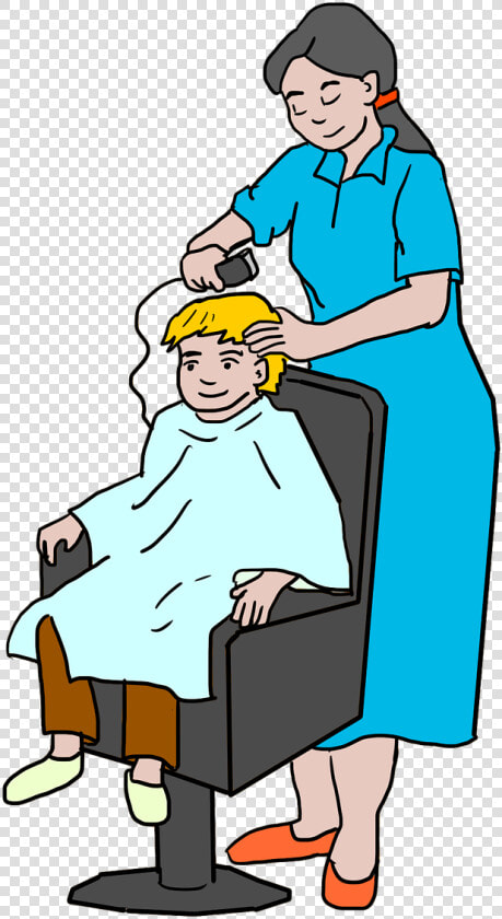 Hair Cut Hairstyle Buzz Razor Free Photo   รูปภาพ ช่าง ตัดผม การ์ตูน  HD Png DownloadTransparent PNG