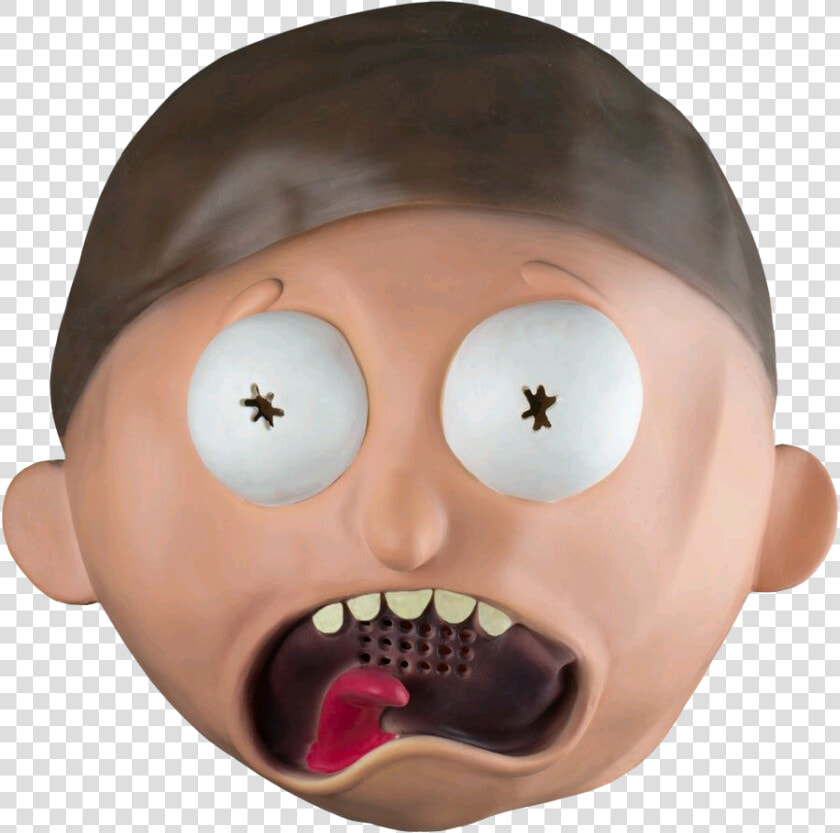 Rick And Morty   Rick And Morty Morty Latex Mask  HD Png DownloadTransparent PNG