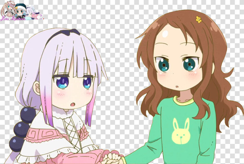  ken Renders  ken Renders Kanna Kamui  kanna X Riko   Miss Kobayashi  39 s Dragon Maid Render Saikawa  HD Png DownloadTransparent PNG