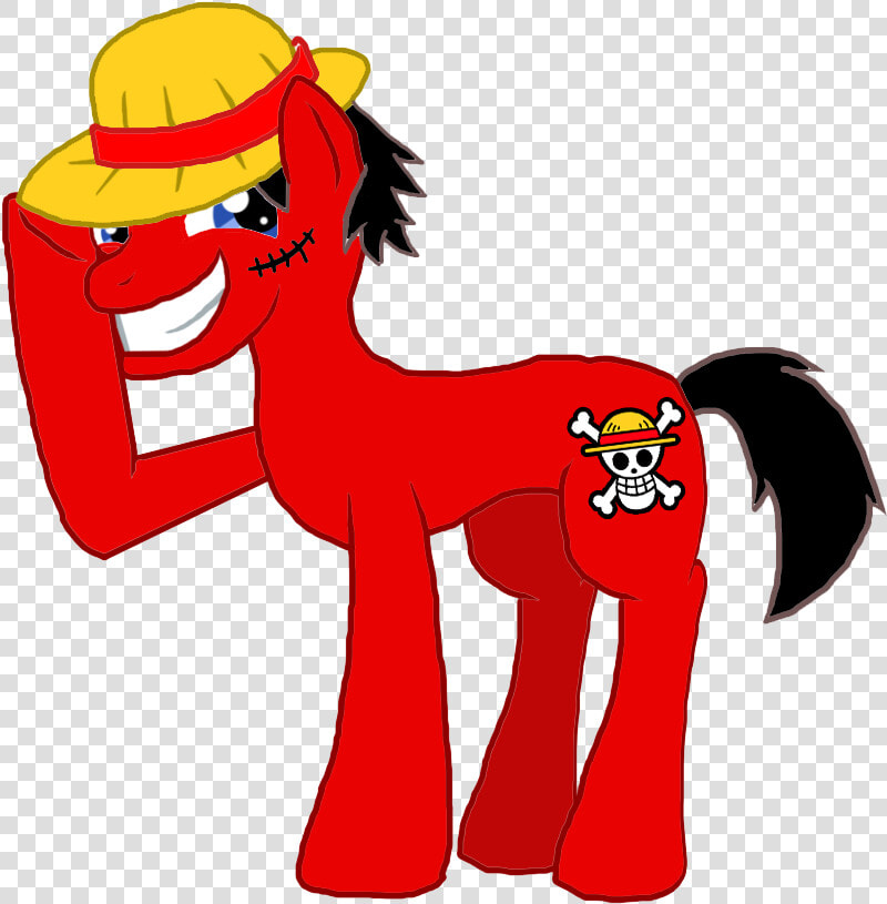 Moheart7  Hat  Monkey D Luffy  One Piece  Ponified    One Piece  HD Png DownloadTransparent PNG