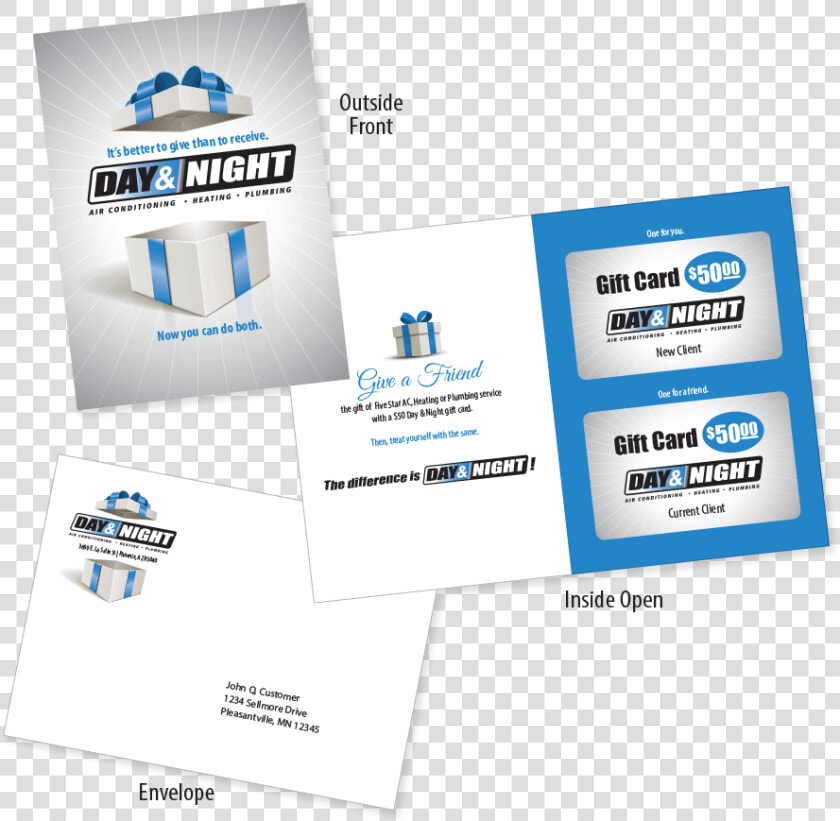 Better To Give Than To Receive Gift Card Mailer   Card Mailer  HD Png DownloadTransparent PNG