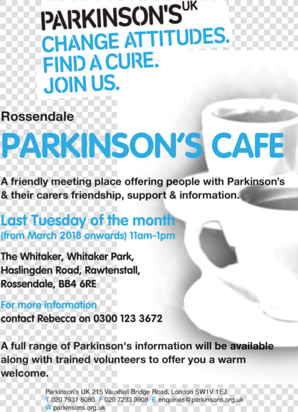 Rossendale Parkinson S Cafe  HD Png DownloadTransparent PNG