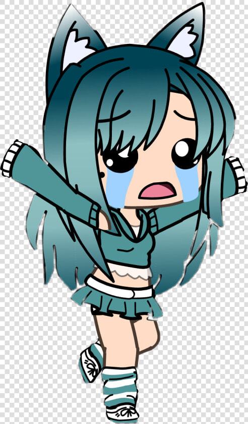  cry  funny  running  ocean  gachalife  awua  freetoedit   Gacha Life Funny Crying  HD Png DownloadTransparent PNG