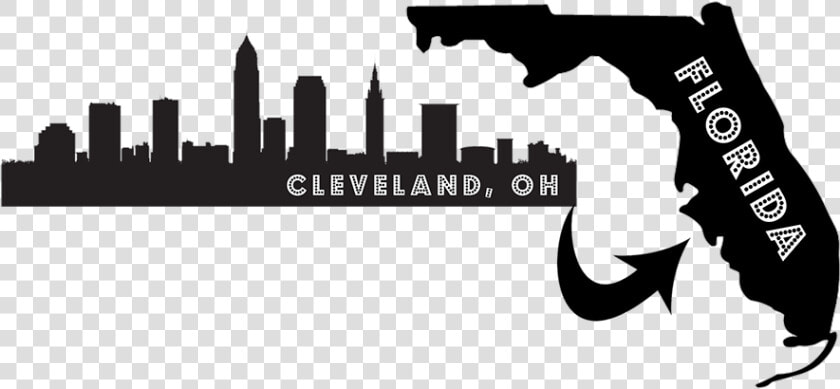 Cleveland Skyline Clip Art   Cleveland Skyline Drawing  HD Png DownloadTransparent PNG