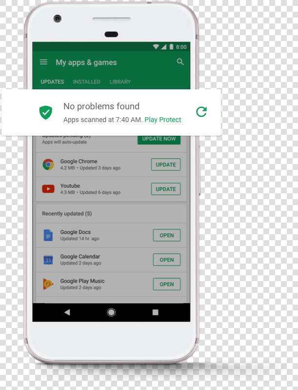 Google Play Protect   Google Play Protect Android  HD Png DownloadTransparent PNG