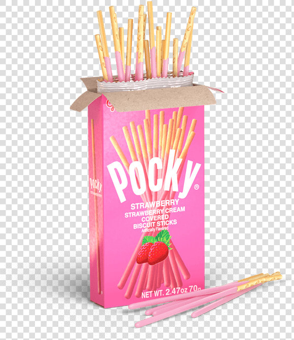 Pocky Biscuit Stick 5 Flavor Variety Pack   Png Download   Pocky Strawberry  Transparent PngTransparent PNG