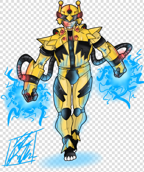 Pokemon Gijinka Electivire  HD Png DownloadTransparent PNG