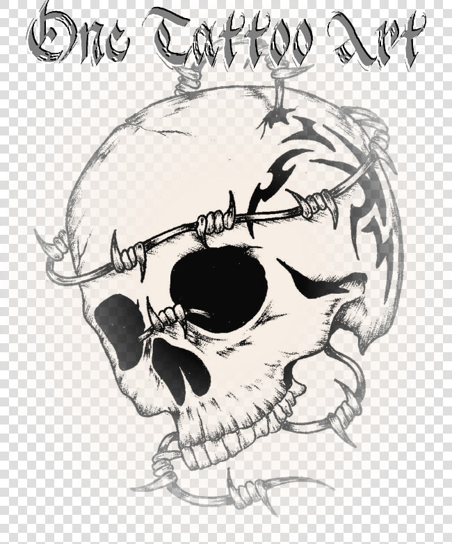 Tattoo Art Skull Artist Flash One Clipart   Skull  HD Png DownloadTransparent PNG