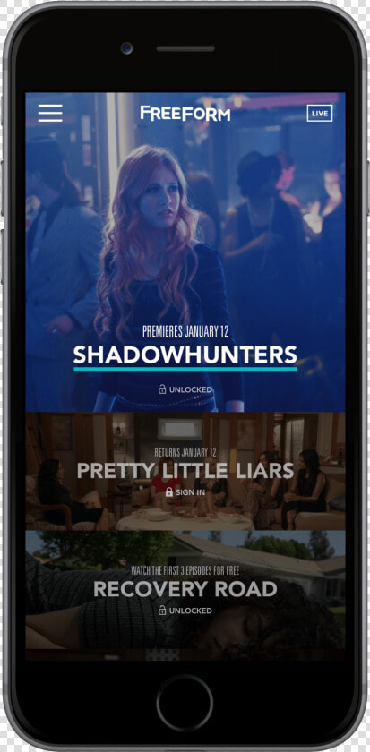 Freeform Launches App   Freeform App  HD Png DownloadTransparent PNG