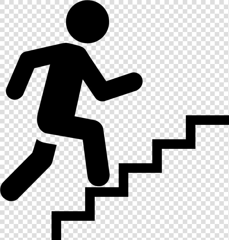 Staircase Filled Icon Clipart   Png Download   Stairs Clipart Black And White  Transparent PngTransparent PNG