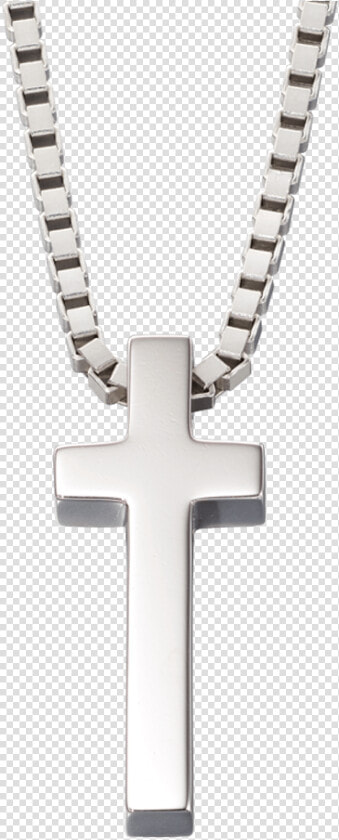 Silver Cross Necklace   Sterling Silver Cross Mens  HD Png DownloadTransparent PNG