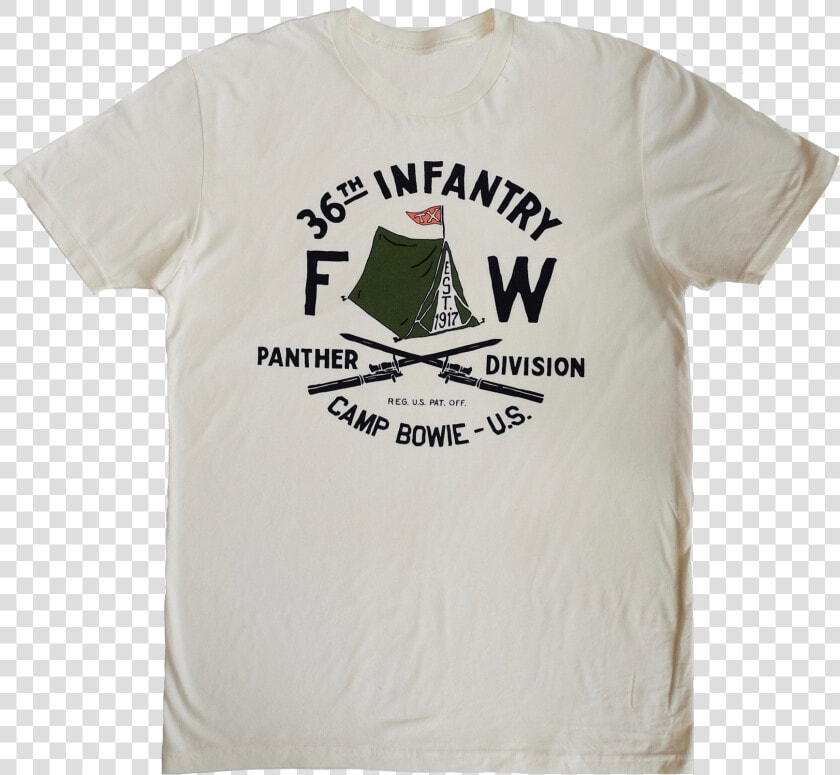 Fort Worth 36th Infantry Panther Division T Shirt  HD Png DownloadTransparent PNG