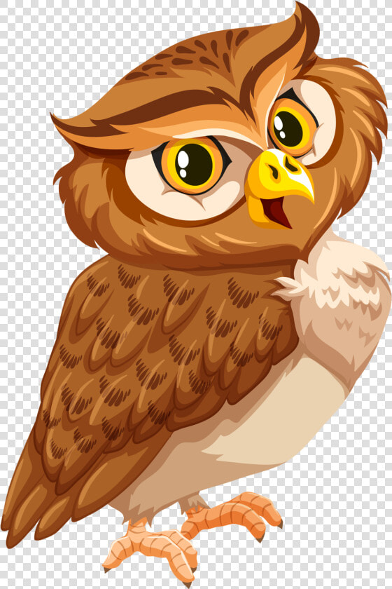 Птички Мультяшные   Realistic Owl Clipart  HD Png DownloadTransparent PNG