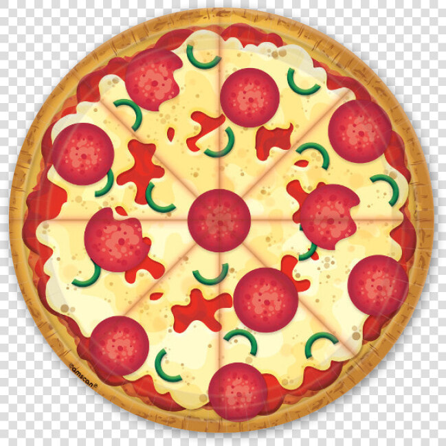 Pizza Party Tableware   Pizza Day Decoration  HD Png DownloadTransparent PNG