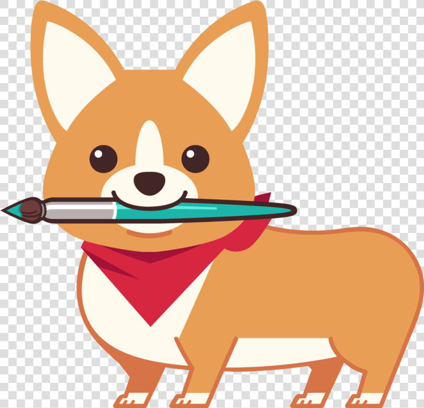 Corgi Silhouette Png   Corgi Face Clipart  Transparent PngTransparent PNG