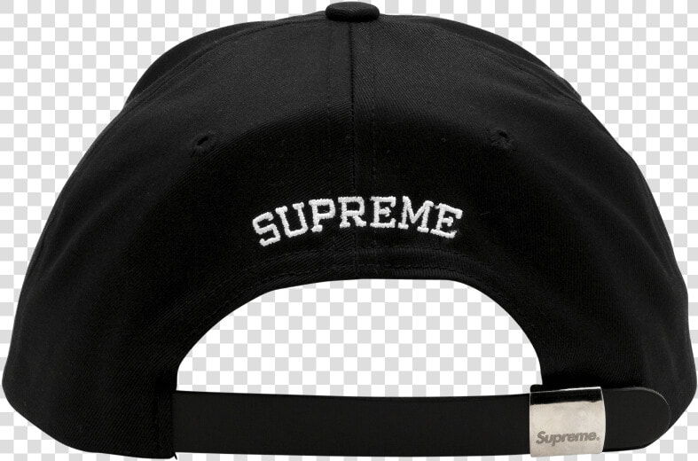 Supreme Visor Label 6 panel Cap   Supreme 6 Panel Hat Vizor  HD Png DownloadTransparent PNG