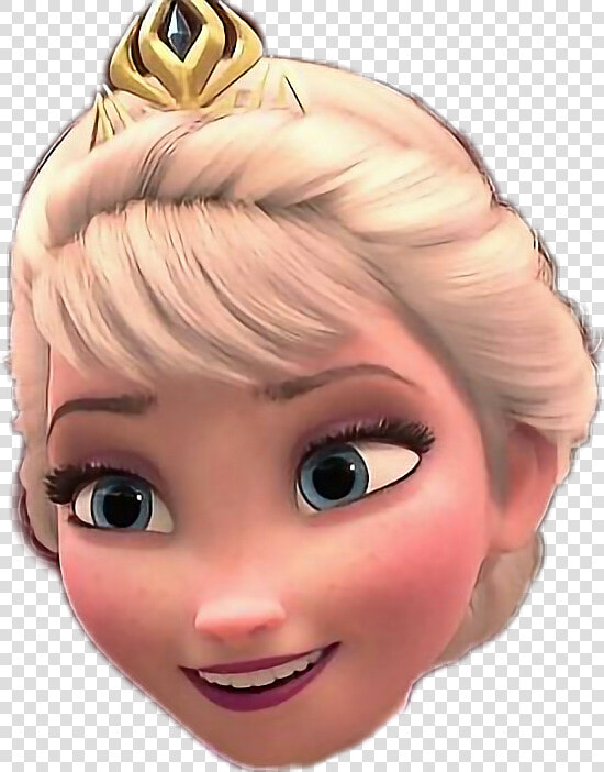  ельза  эльза  frozen  elsa  elza  холодноесердце   Elsa With A Crown  HD Png DownloadTransparent PNG