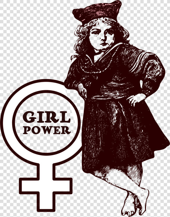 Girl Power Symbol   Png Power Girl  Transparent PngTransparent PNG