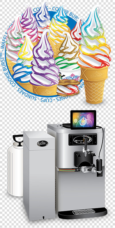 Flavor Burst Soft Serve  HD Png DownloadTransparent PNG