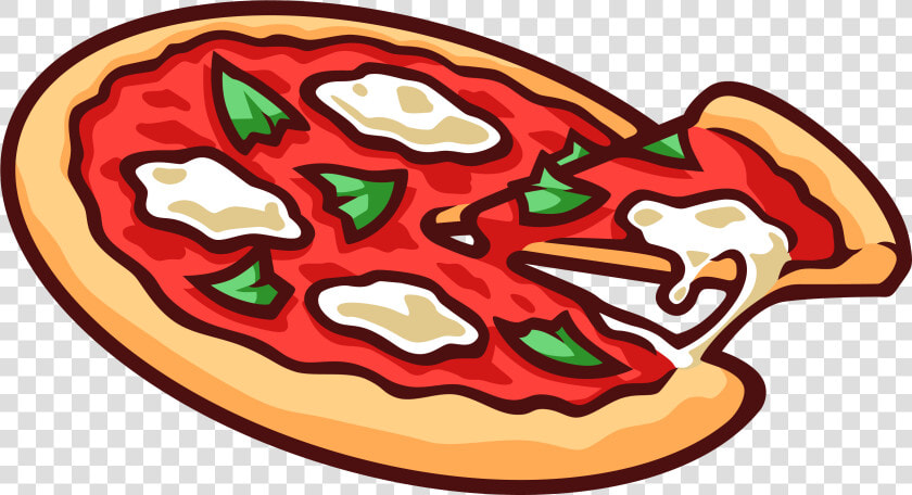 New York style Pizza Italian Cuisine Buffalo Wing Clip   Pizza Cartoon Transparent Background  HD Png DownloadTransparent PNG