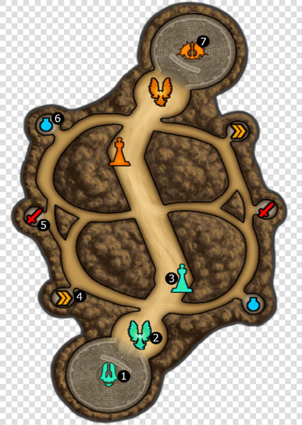 Transparent Smite Ymir Png   Smite Old Joust Map  Png DownloadTransparent PNG