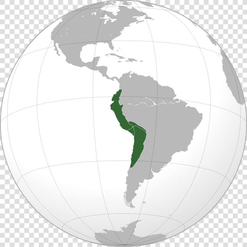 Transparent Mapamundi Vector Png   Inca Empire On World Map  Png DownloadTransparent PNG