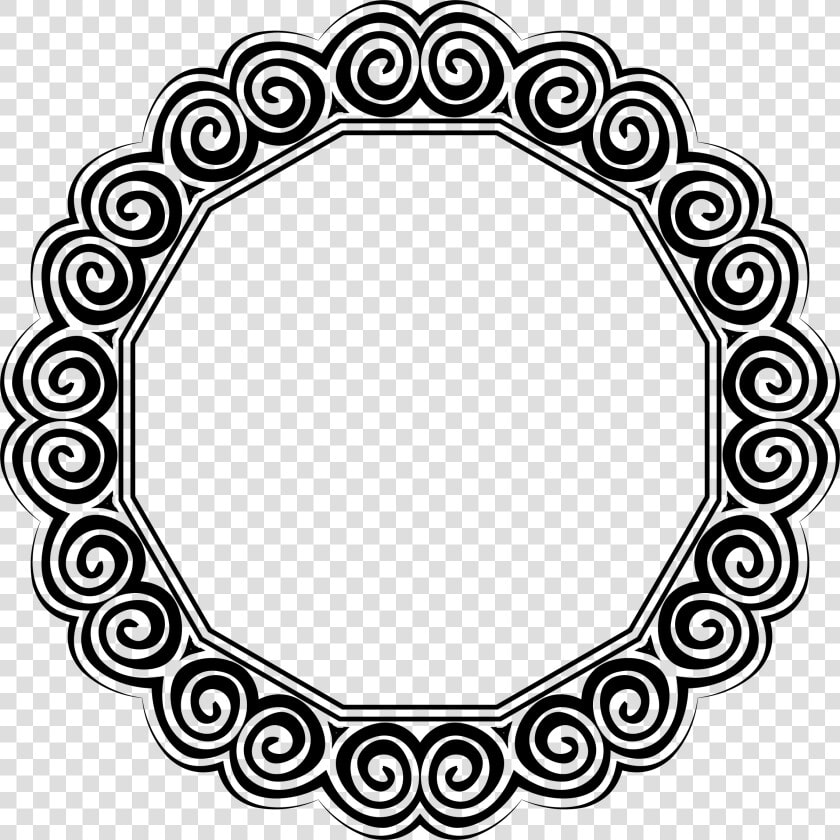 Transparent Female Photographer Clipart   Border Circle Art Nouveau  HD Png DownloadTransparent PNG