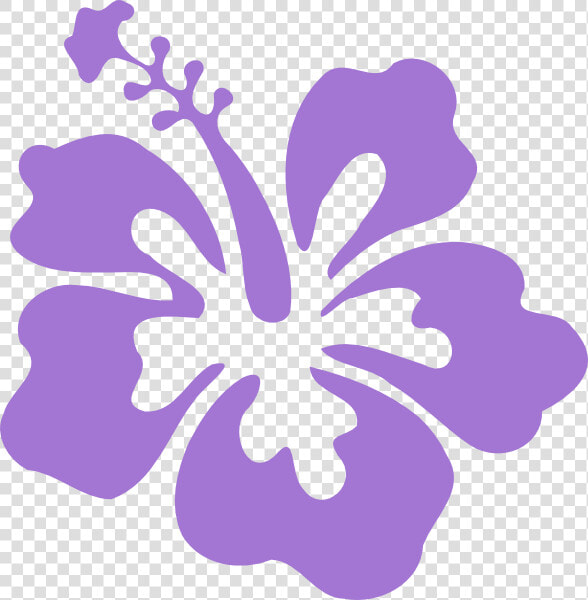 Hibiscus Clipart Real   Purple Hibiscus Flower Clipart  HD Png DownloadTransparent PNG