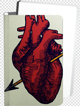 Reverse   Broken Heart Class Lazyload Lazyload Fade   Human Heart Drawing Arrow  HD Png DownloadTransparent PNG