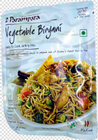 Parampara Vegetable Biryani Ready To Cook Gravy Mix   Fried Noodles  HD Png DownloadTransparent PNG