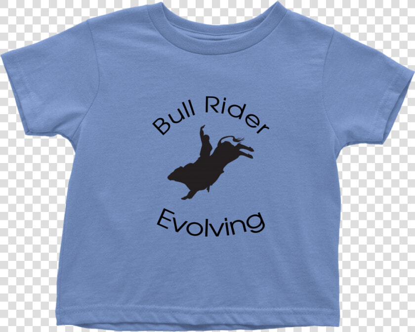 Bull Rider Evolving Toddler T shirt   T shirt  HD Png DownloadTransparent PNG