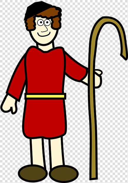 Shepherd  Staff  Bible  Religious  Man  Christianity   Clipart Shepherd  HD Png DownloadTransparent PNG