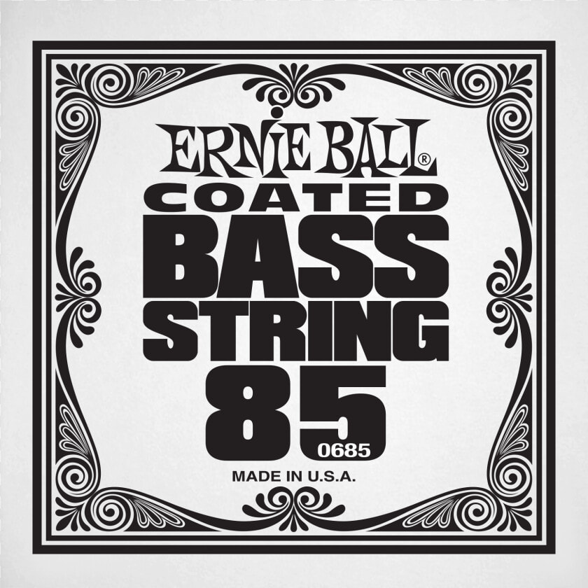 085 Slinky Coated Nickel Wound Electric Bass String   Ernie Ball  HD Png DownloadTransparent PNG