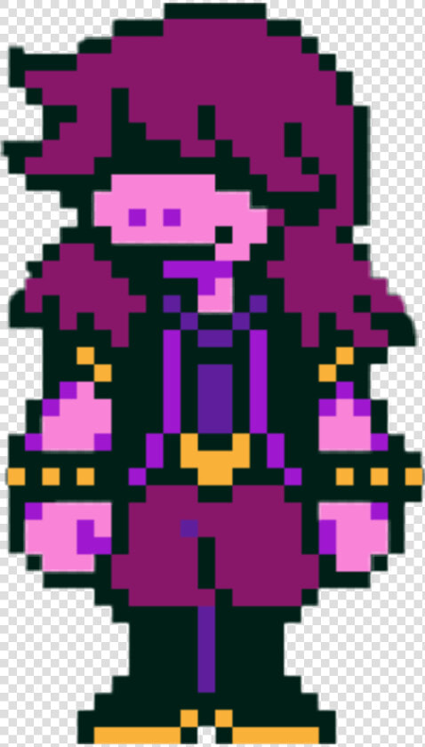 Undyne The Undying Png   Png Download   Susie Delta Rune Sprite  Transparent PngTransparent PNG