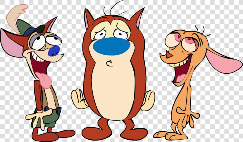 Ren And Stimpy And Friends  HD Png DownloadTransparent PNG