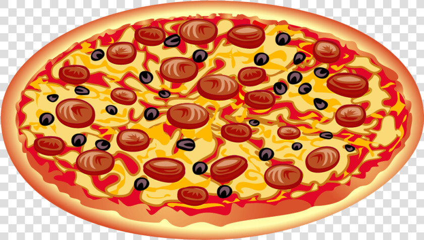 Pepperoni Pizza Clipart   Transparent Pizza Clipart  HD Png DownloadTransparent PNG