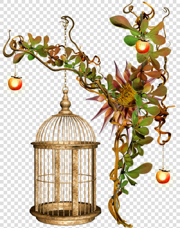 Tube Automne  Cluster  Cage   Tube De Cage Oiseaux  HD Png DownloadTransparent PNG