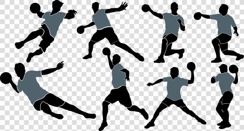 Transparent American Football Player Silhouette Png   Dodgeball Vector  Png DownloadTransparent PNG