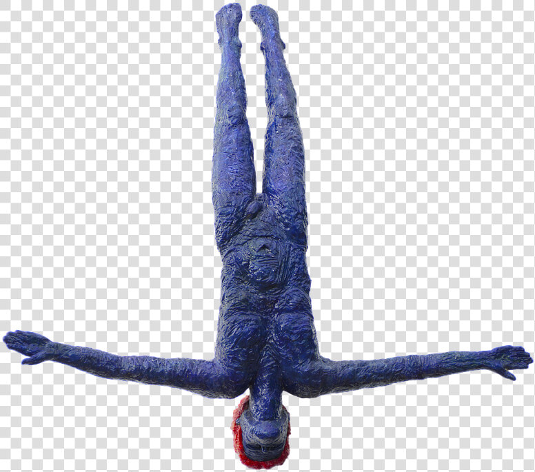 Sculpture  Man  Falling  Hanging  Bronze Statue  Figure   Man Falling  HD Png DownloadTransparent PNG