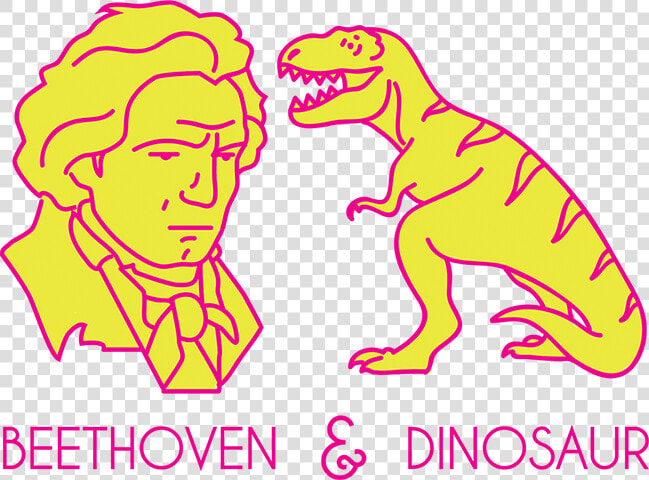 Beethoven And Dinosaur  HD Png DownloadTransparent PNG