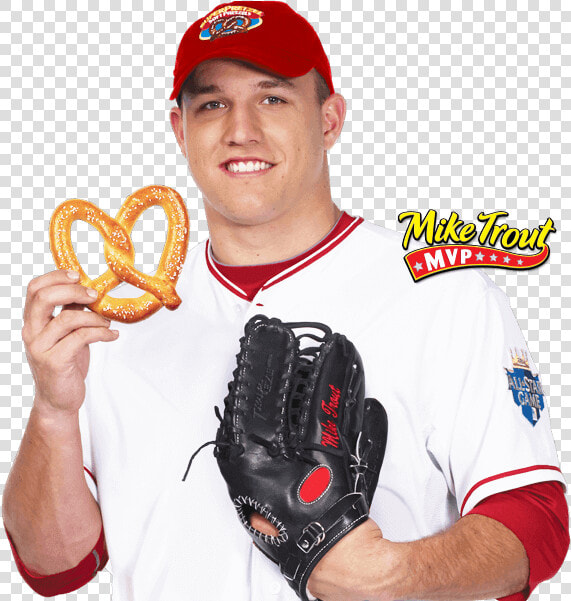 Mike Trout Is On Pace To Have A Career Among The Greatest   Super Pretzel Mike Trout  HD Png DownloadTransparent PNG