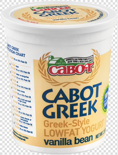 Cabot 2  Vanilla Bean Greek Yogurt  HD Png DownloadTransparent PNG