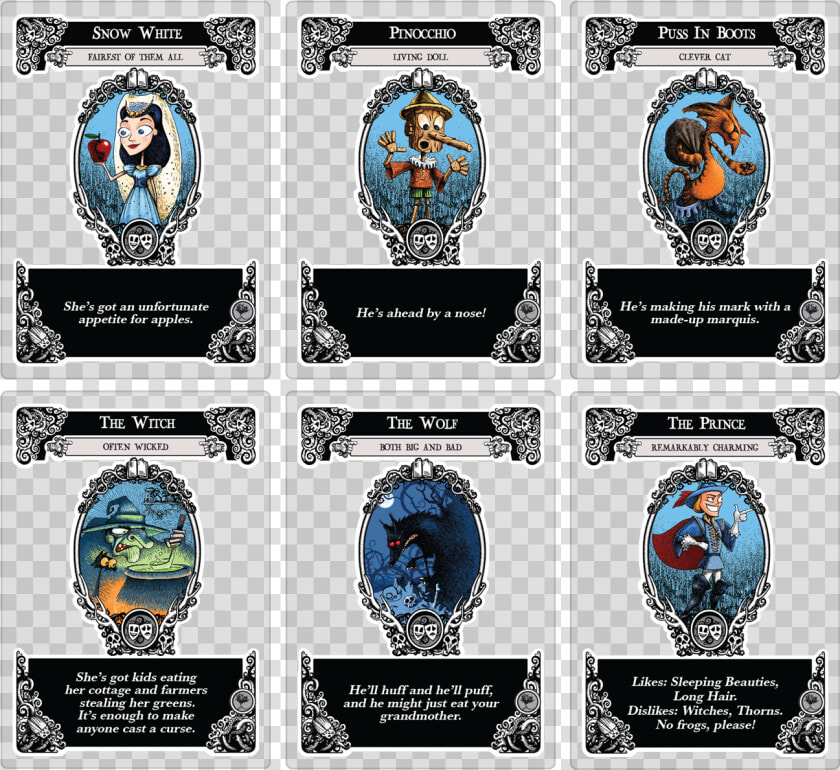 Ftg Characters   Fairytale Gloom Card Game  HD Png DownloadTransparent PNG