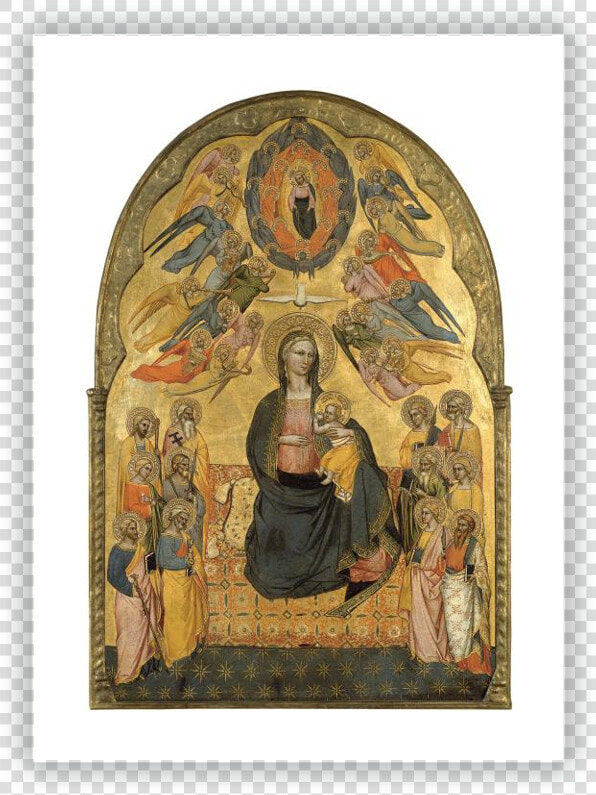 Virgin Of Humility With The Holy Father  The Holy Spirit  HD Png DownloadTransparent PNG