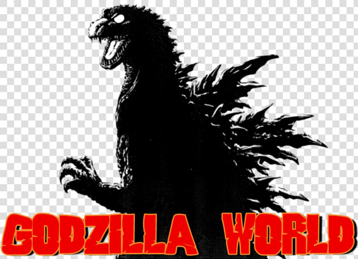 Godzilla Megaguirus Orga Varan Concept Art   Godzilla 2000 Silhouette Png  Transparent PngTransparent PNG