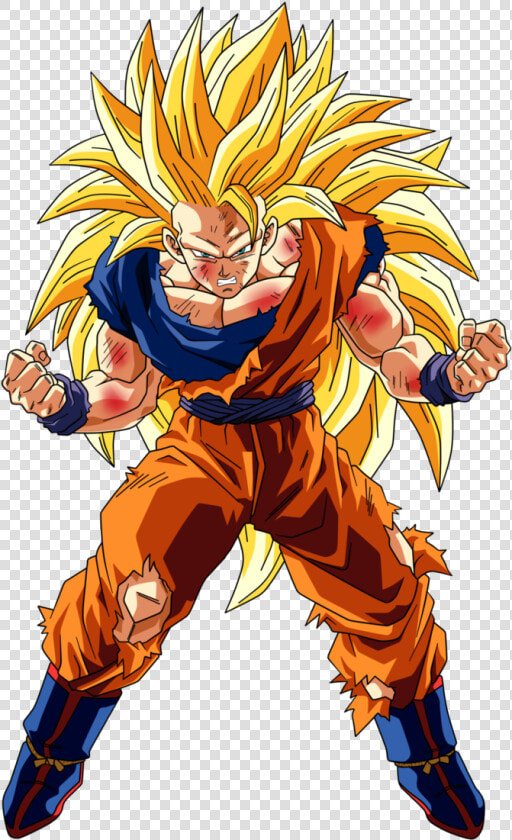 Songoku Super Saiyan 3  HD Png DownloadTransparent PNG